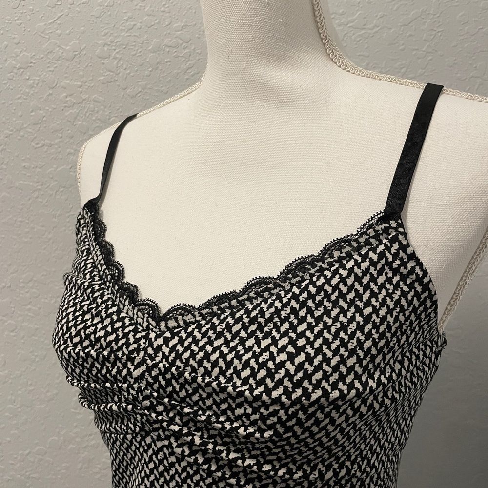 WHBM Black White Camisole Tank Top XS House Market